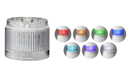 หน่วย LED แบบหลายสี ขนาด 60 มม. LR6-E-MZ