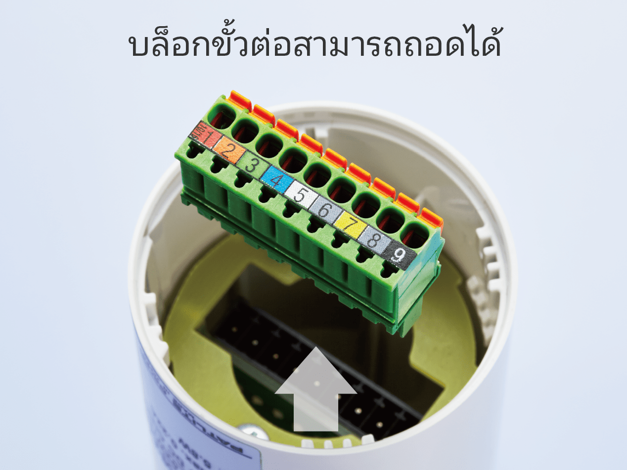 บล็อกขั้วต่อสามารถถอดได้