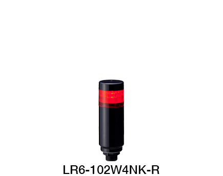 ไฟสัญญาณเตือนแบบชั้น (Φ60) LR6 ซีรีส์ (M12 คอนเนคเตอร์)