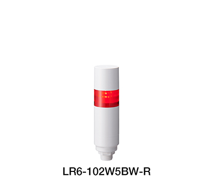 ไฟสัญญาณเตือนแบบชั้น (Φ60) LR6 ซีรีส์ (M12 คอนเนคเตอร์)