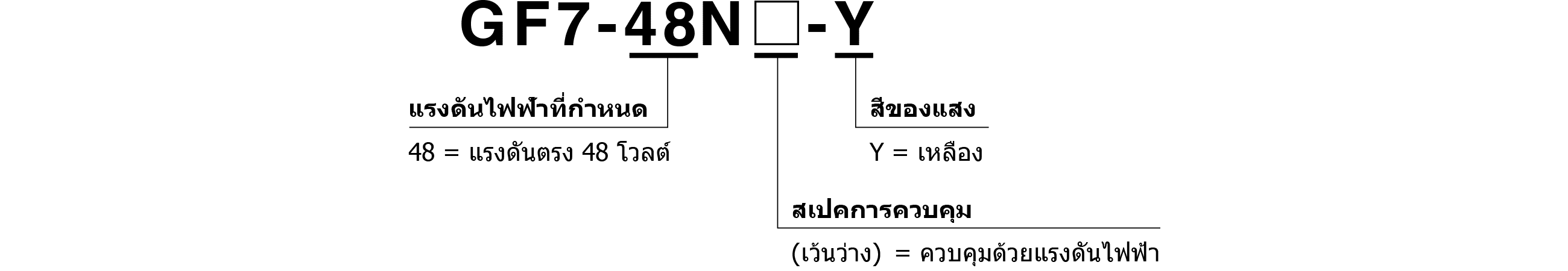 รหัสรุ่น (Model Code)