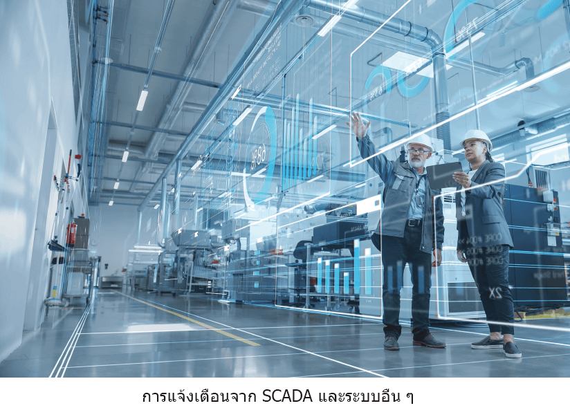 การแจ้งเตือนจาก SCADA และระบบอื่น ๆ